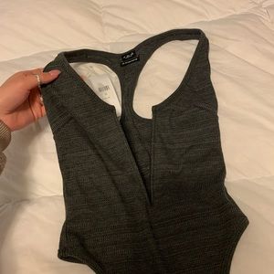Urban Outfitters gray bodysuit!